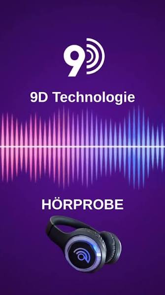 9D Technologie — Klangwellen und 9D Kopfhörer