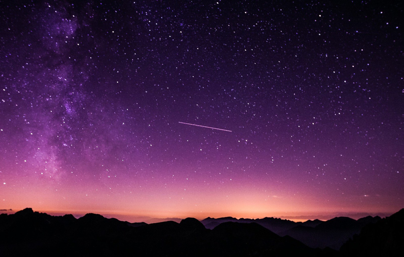 Sternenhimmel als Symbol für die Tiefe der 9D Journey
